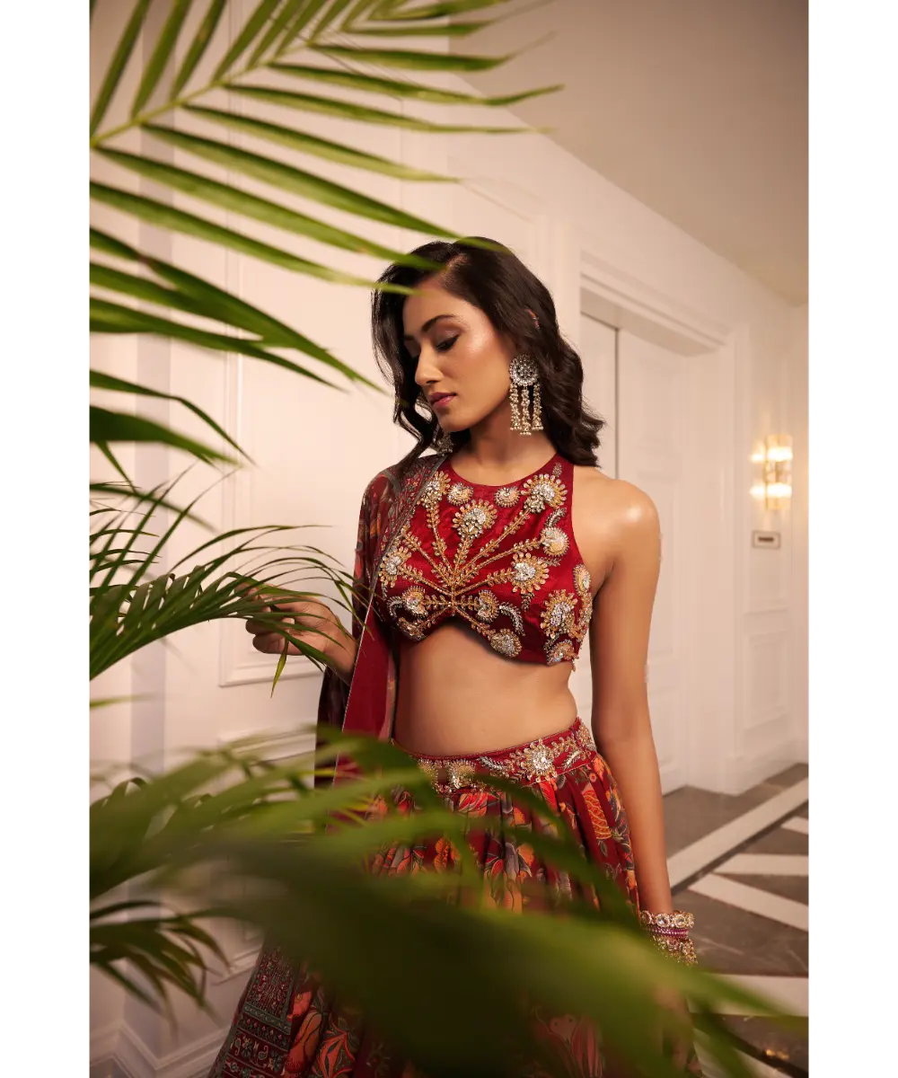 RASHIKA SHARMA - Nayira lehenga set